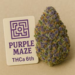 Deals-3C Farms-Purple Maze THCa 6th-image-1